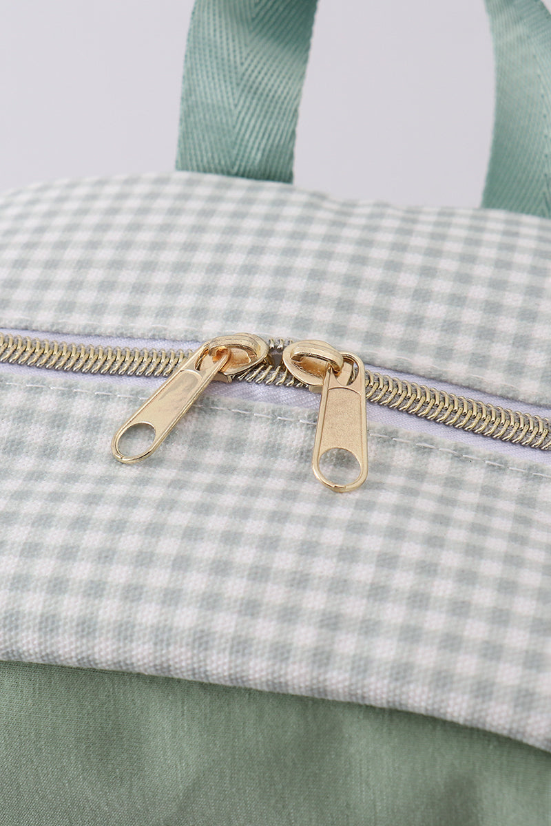 Camouflage bear print backpack