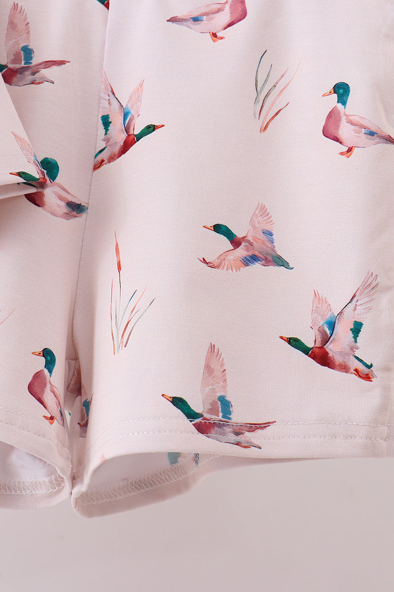 Duck bamboo pajama set
