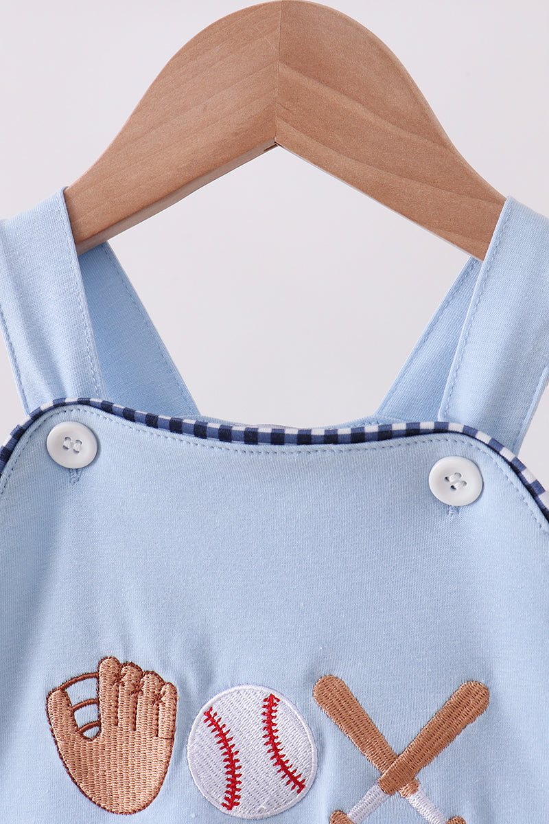 Blue baseball applique jonjon