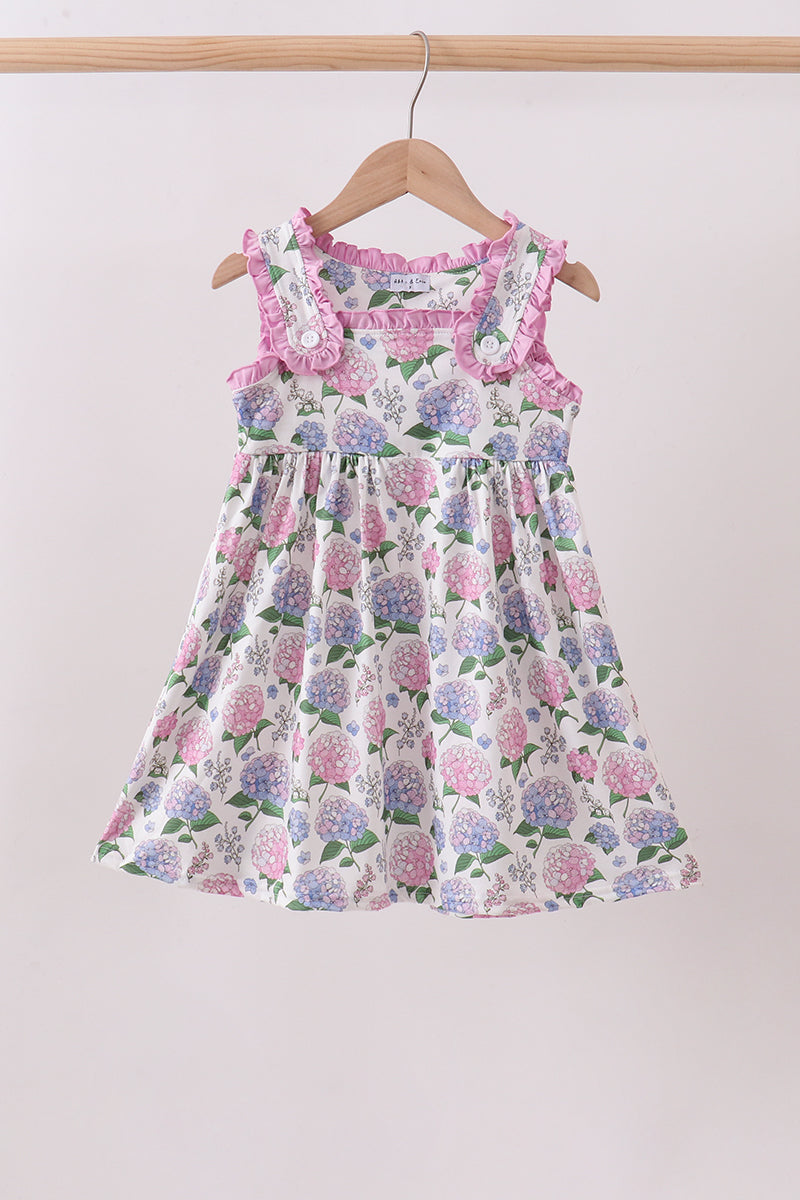 Purple Hydrangea Dress