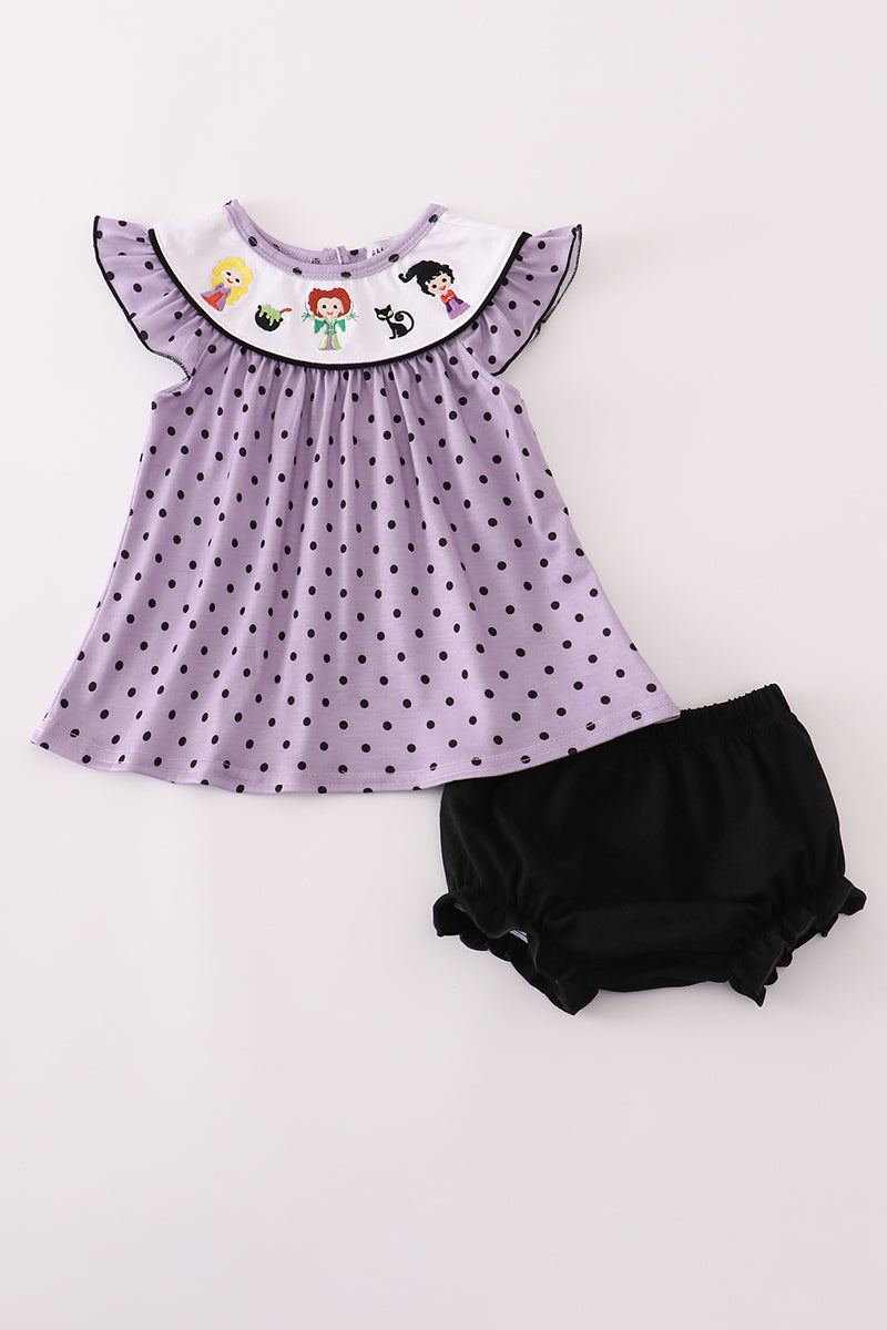 Natalie Bloomer Set - Pink Gauze Dot