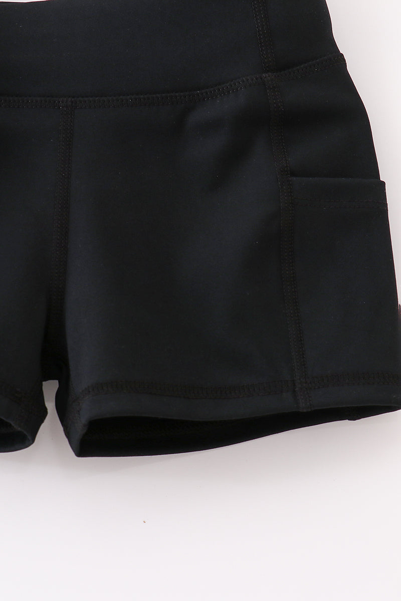 Black girl mom&me 2pc active dress