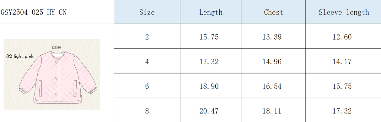 Cream quilted jacket