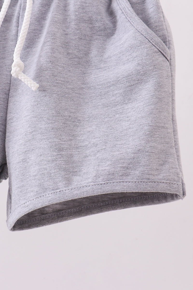 Premium Khaki drawstring shorts