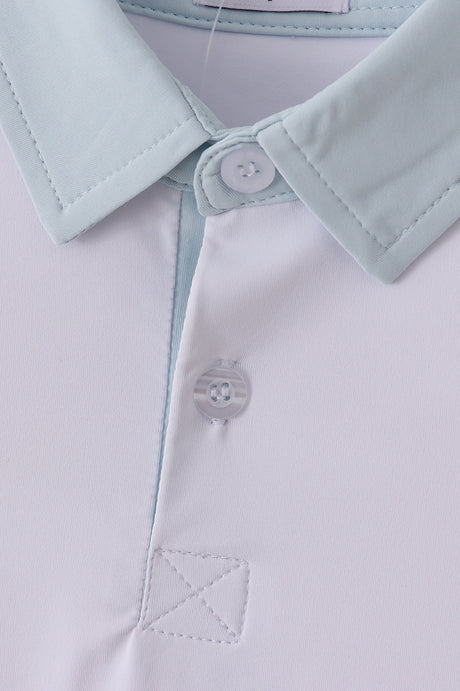 Blue active shorts set