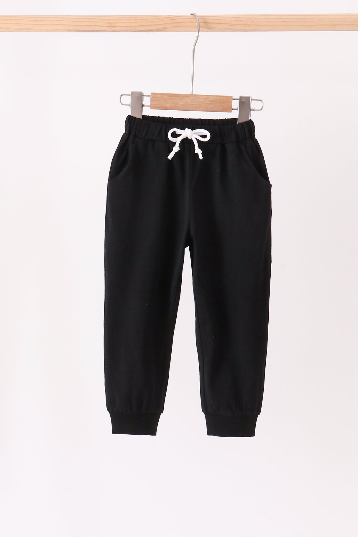 Black Drawstring Jogger