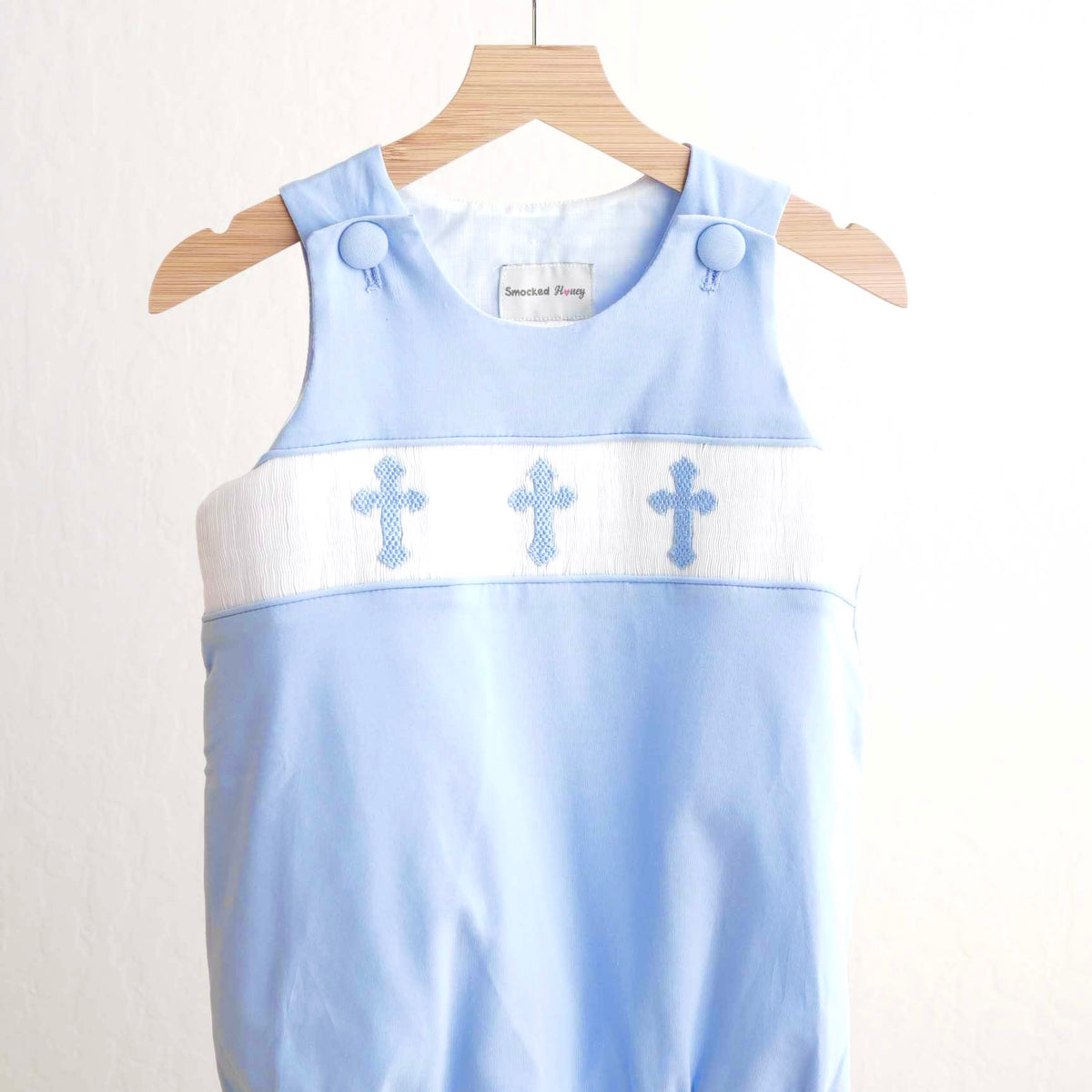 White Cross Boy Bubble main image 1