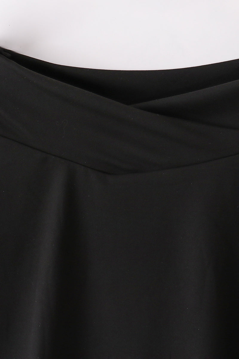 Black mom&me active skorts