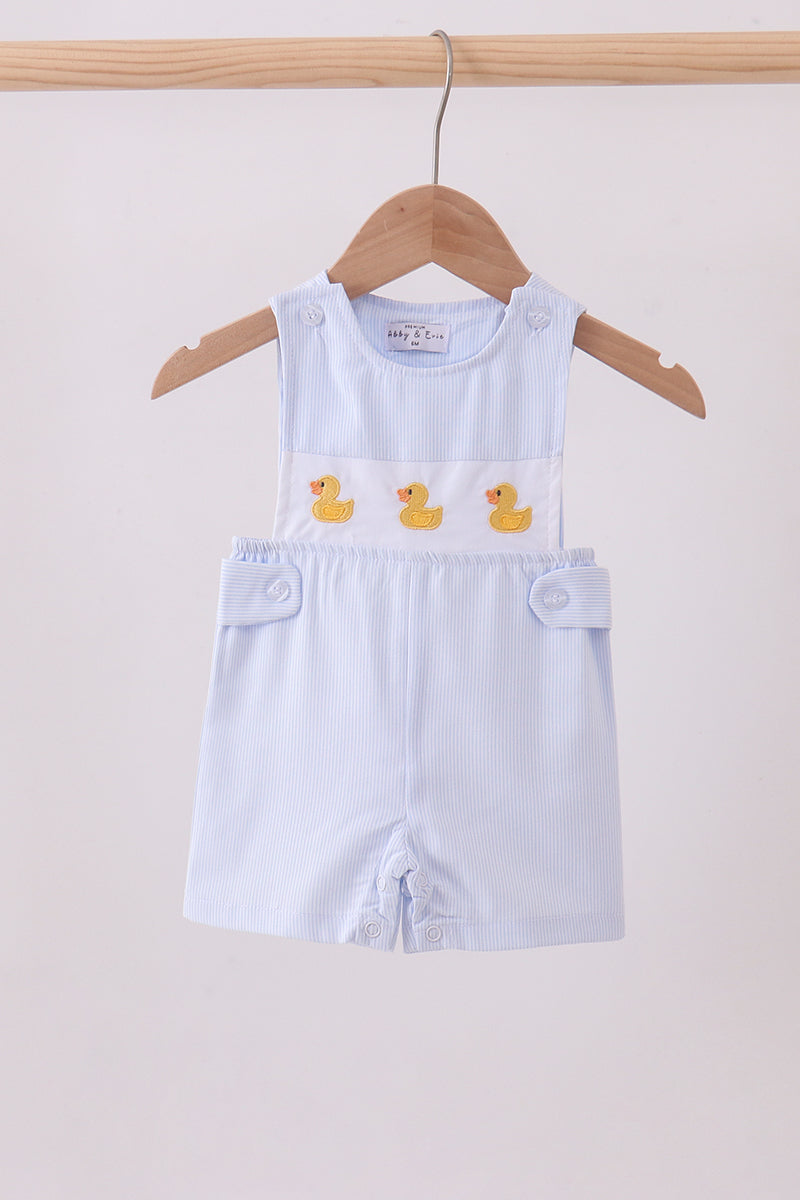 Blue duck embroidery stripe boy jonjon
