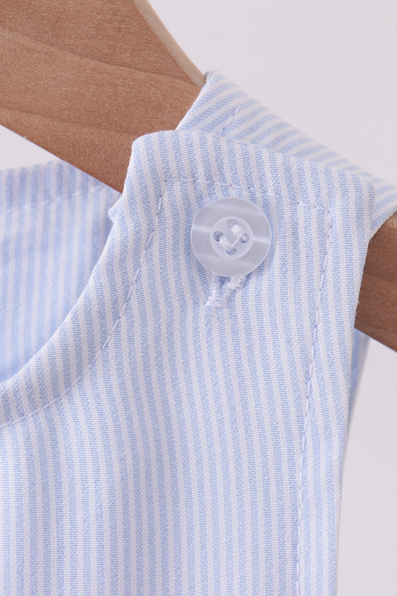 Blue duck embroidery stripe boy jonjon