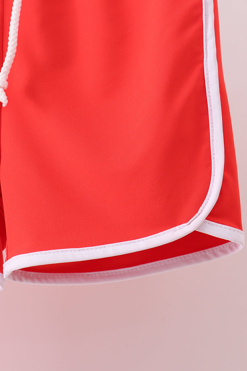 Coral active shorts set