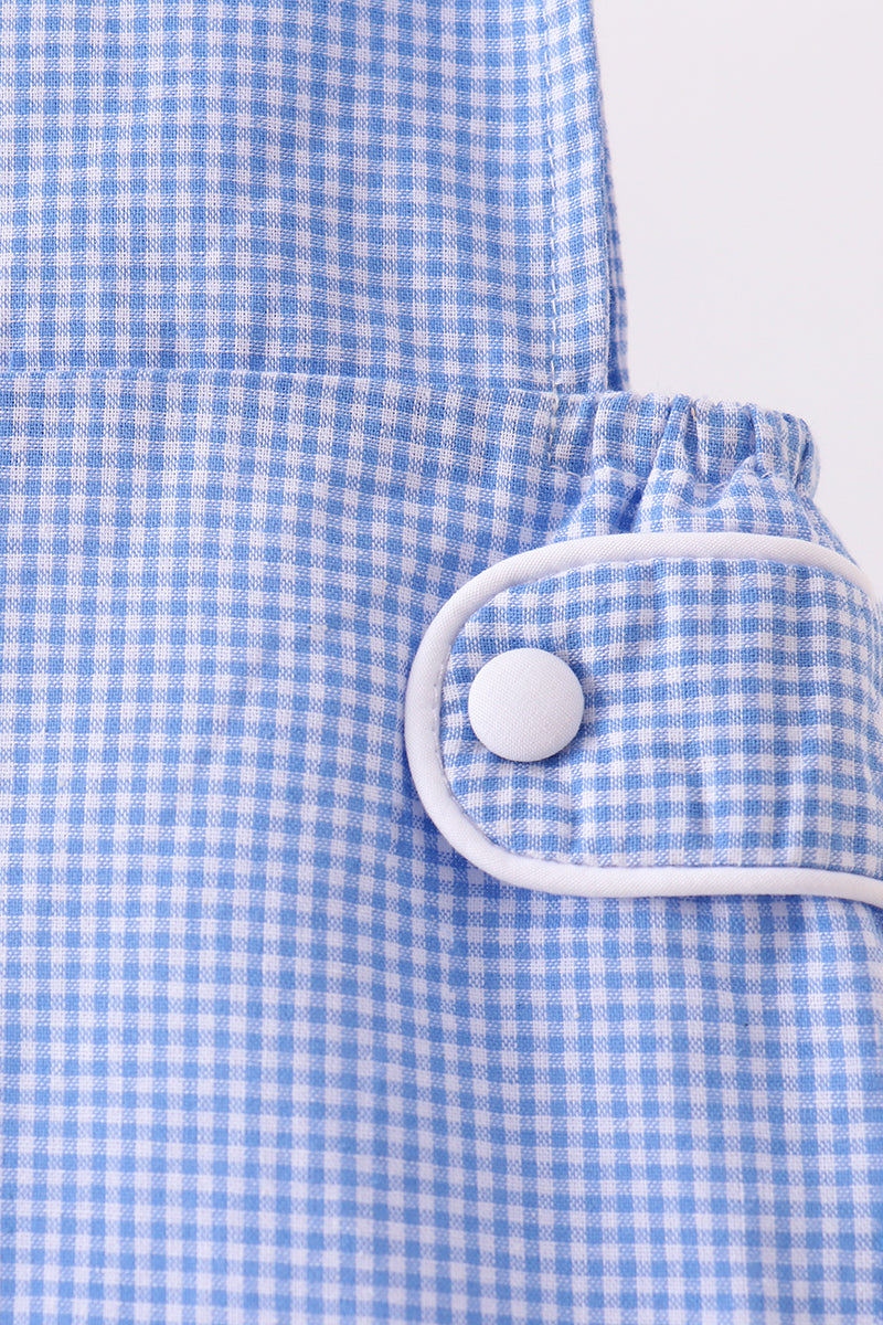Blue gingham jonjon