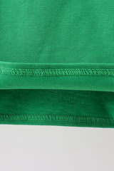 Forest Christmas tree embroidery top