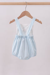 Blue bunny print bubble