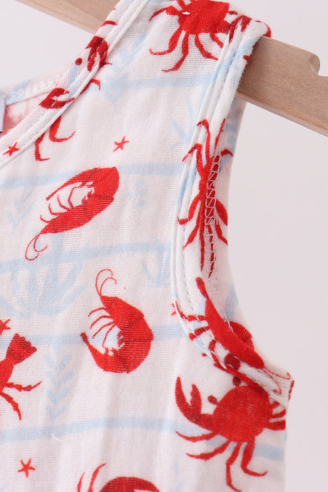 Lobster print muslin jonjon
