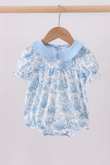 Blue bunny egg bubble