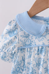 Blue bunny egg bubble