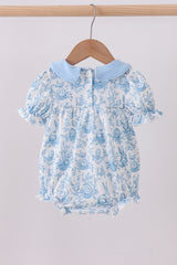 Blue bunny egg bubble