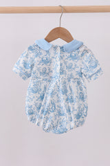 Blue bunny egg bubble