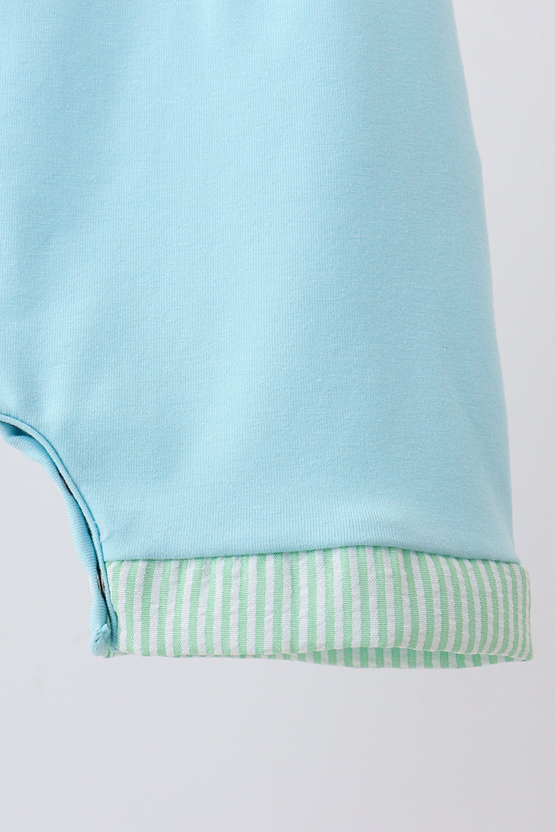 Blue watermelon truck seersucker jonjon