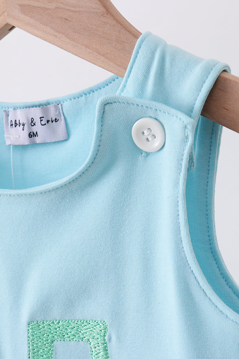 Blue watermelon truck seersucker jonjon