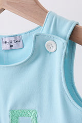 Blue watermelon truck seersucker jonjon