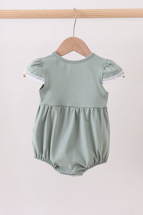 Sage bunny embroidery bubble