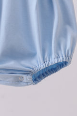 Blue litter brother embroidery bubble