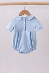 Blue litter brother embroidery bubble