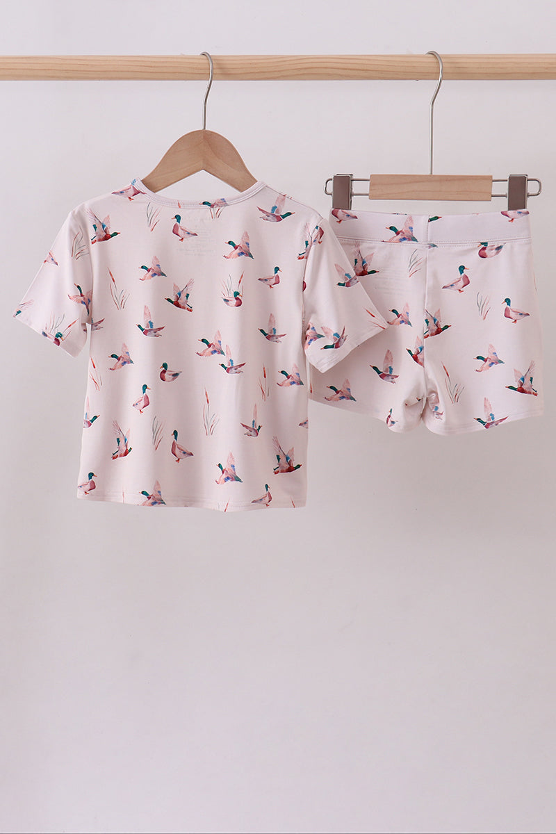 Duck bamboo pajama set