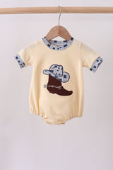 Khak boot applique bubble