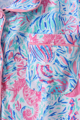 Marine creature bamboo pajama set