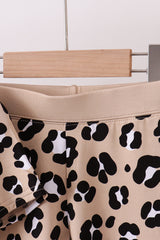 Leopard bamboo pajama set