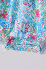 Mint island bloom ruffle bubble