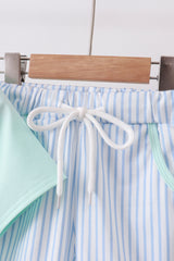 Mint Swordfish Applique Set