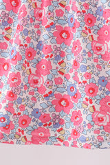 Pink Floral Bloomer Set