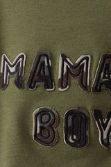 Mama's Boy Applique Bubble