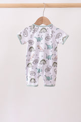 Dinosaur Bamboo Romper