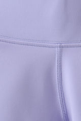Violet Scalloped Yoga Active Leggings