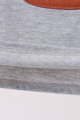 Gray Ship Applique Top