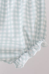 Bow Floral Applique Bloomer Set