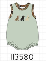 Camo Hunting Embroidered Bubble