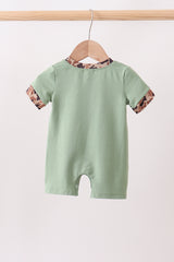 Camo Duck Embroidered Romper