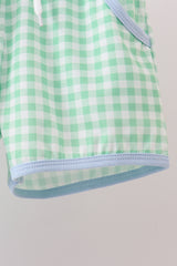 Blue Farm Embroidered Set