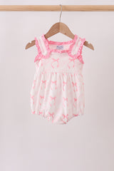 Pink Bow Print Bubble