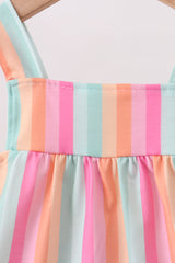 Rainbow Stripe Bloomer Set