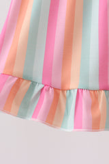 Rainbow Stripe Bloomer Set