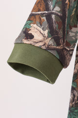 Camouflage Mallard Embroidery Romper