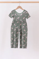 Green Mallard Bamboo Jumpsuit
