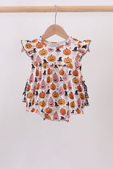 Pumpkin ruffle bubble